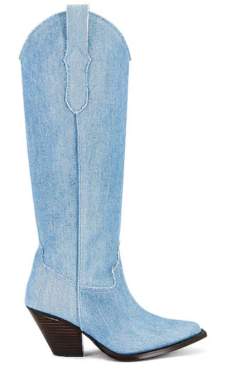 Western Boot in Denim | Revolve Clothing (Global)