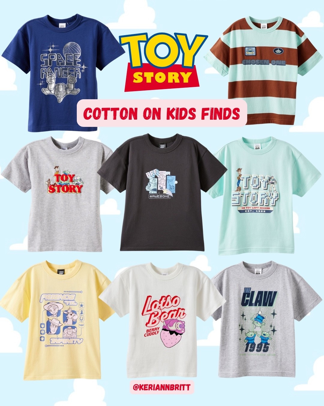Toy Story 5 / Pixar Toy Story / Disney Outfit / Woody / Buzz Lightyear / Jessie / Toy Story Party / Toddler girl / Toddler boy / boys outfit / girls outfit / kids outfit / cotton on kids / cotton on kids USA / cotton on kids crew / character tee / graphic tee

#LTKKids