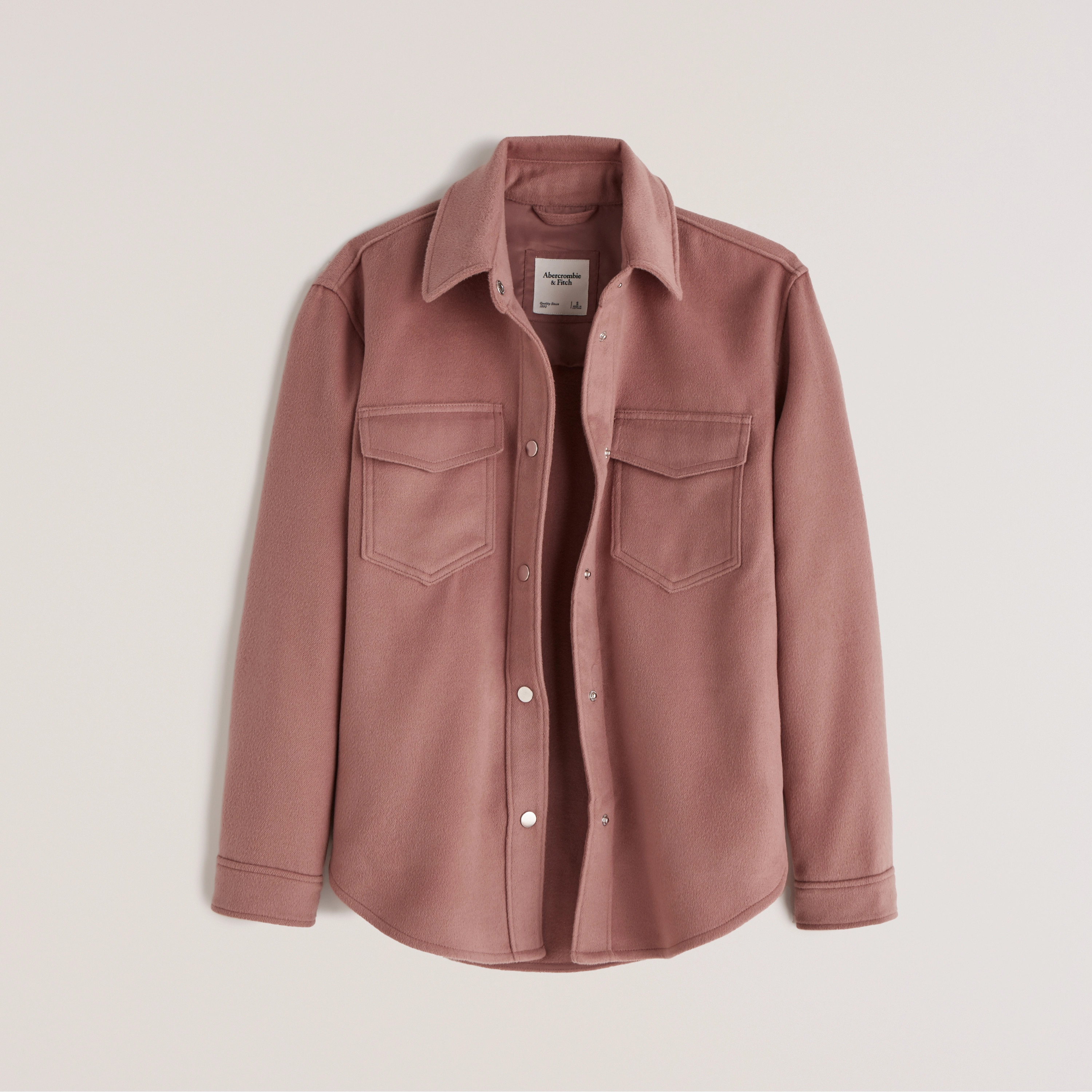 Cozy Shirt Jacket | Abercrombie & Fitch (US)