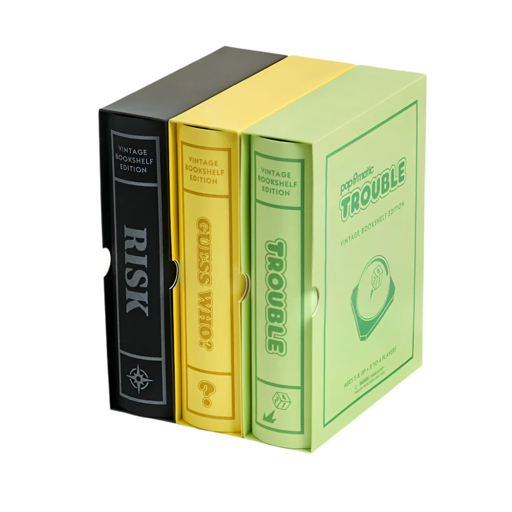 2025 Vintage Bookshelf Assortment, Set of 3 | Over The Moon