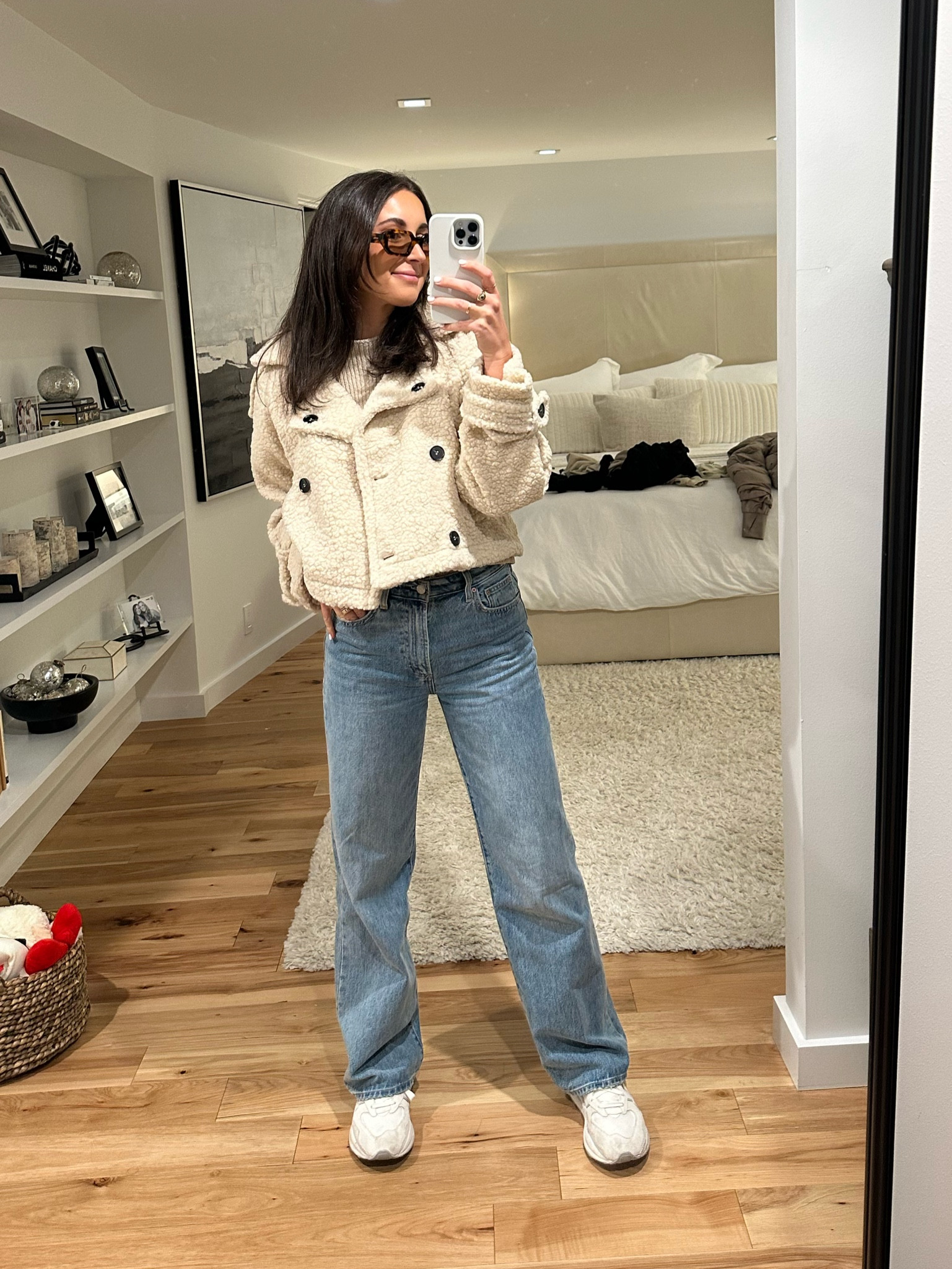 Fall hot girl walk essentials: comfy jeans, new balance sneakers, your favorite glasses, and a cozy jacket

#LTKSeasonal #LTKstyletip