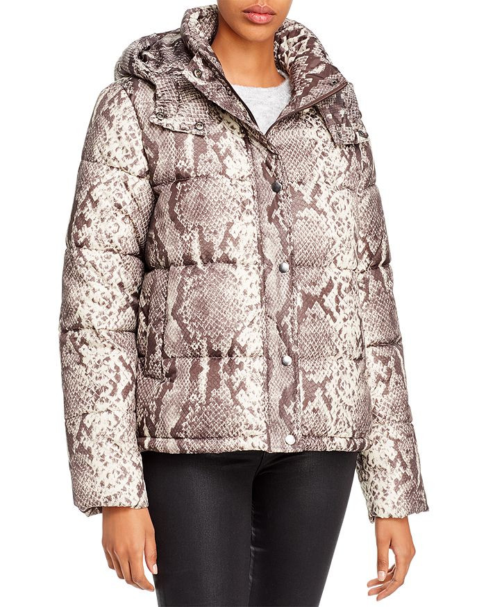 Snake Print Puffer Jacket - 100% Exclusive | Bloomingdale's (US)