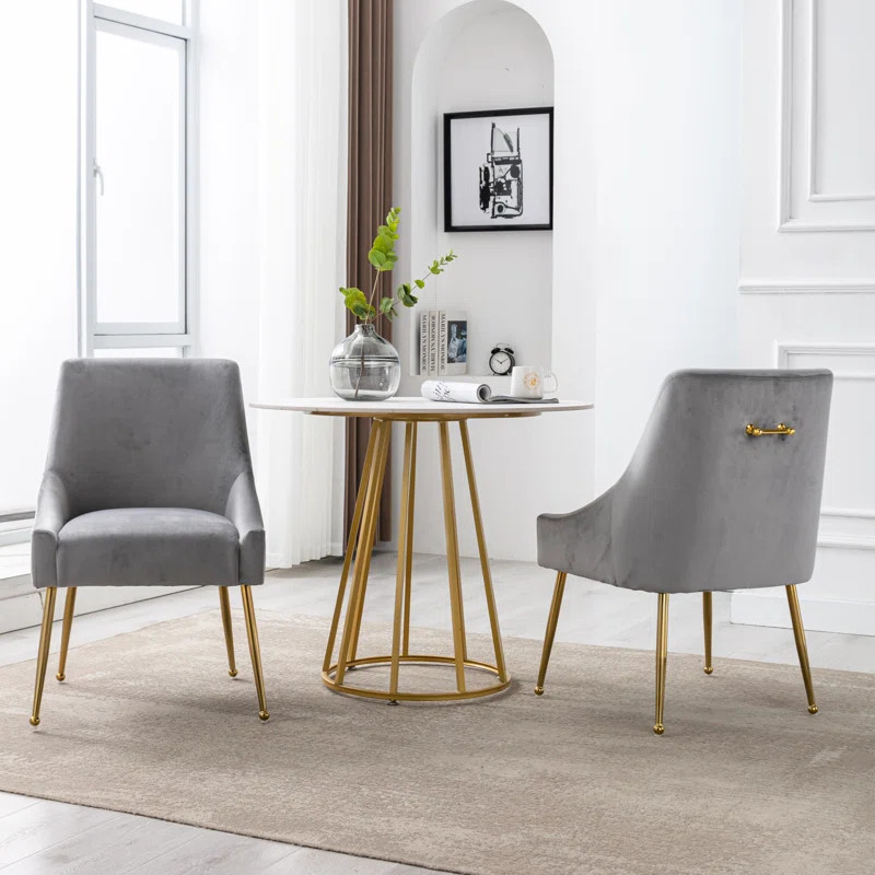 Brumett Upholstered Accent Chair (Set of 2) | Wayfair North America