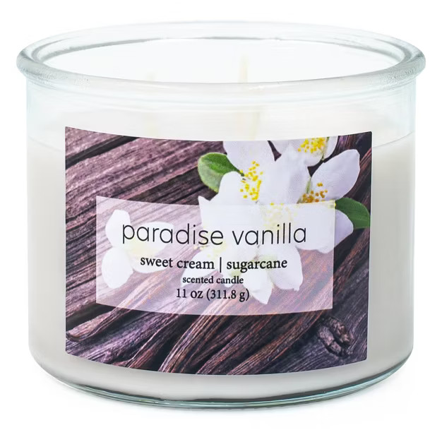 Glass Jar Vanilla Bean Candle | Target