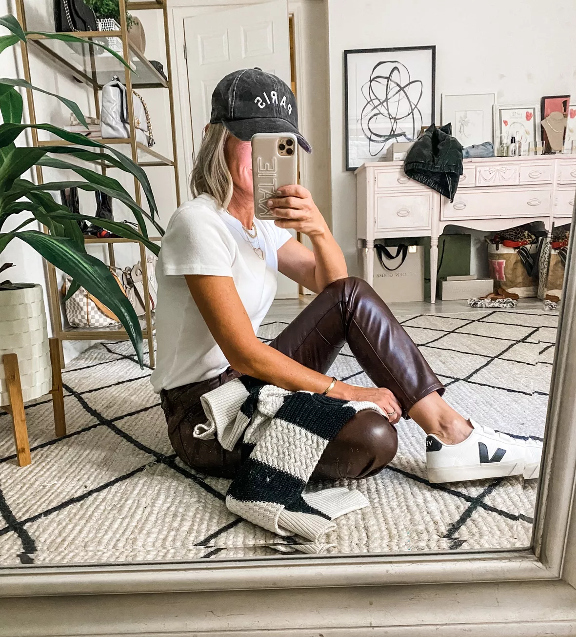 Classic Faux-Leather Leggings curated on LTK