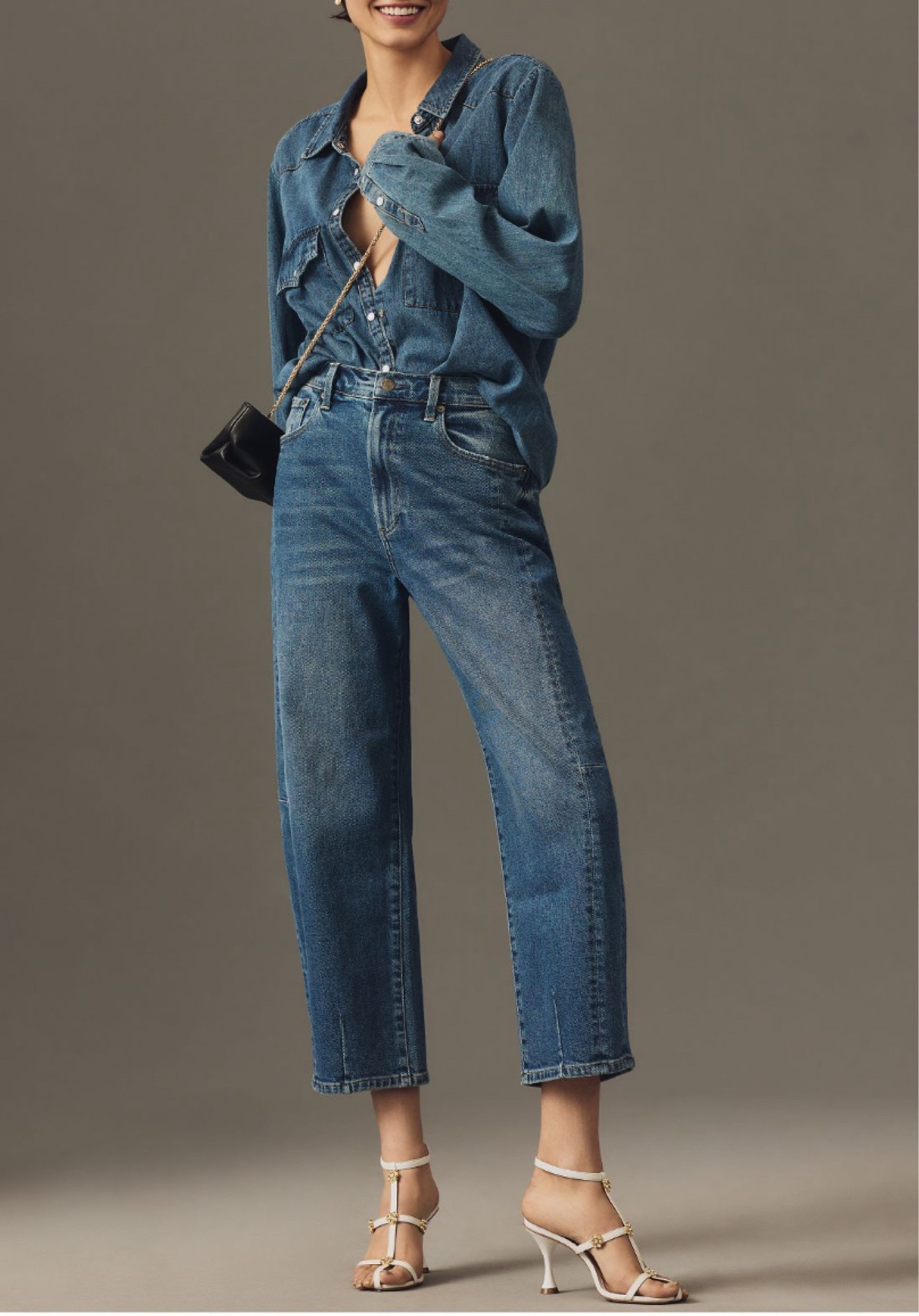 My favorite Barrel Leg Jeans!

#LTKSeasonal #LTKstyletip #LTKover40