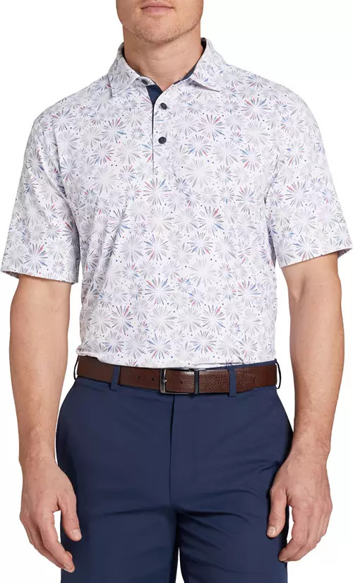 Walter Hagen Men's Perfect 11 Novelty Print Golf Polo | Dick's Sporting Goods