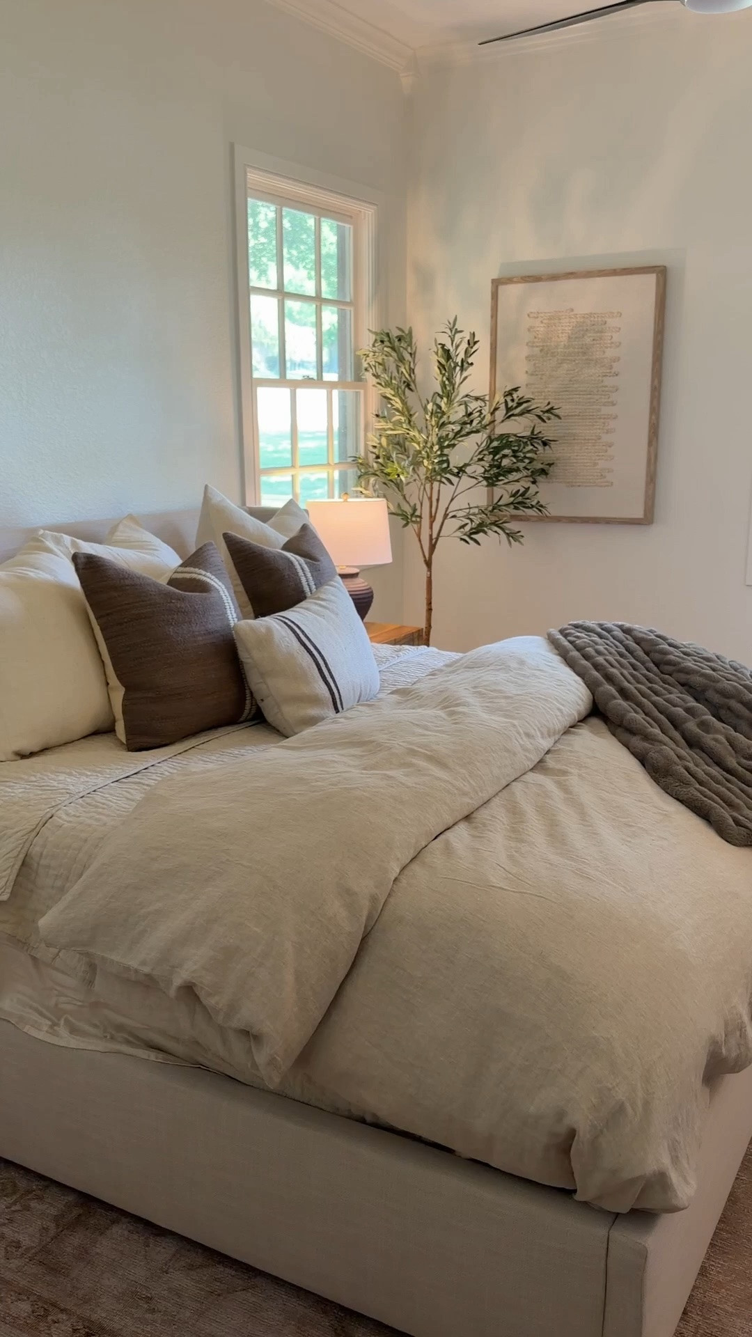 Super thrilled with our guest room remodel. We redid everything!  Went with earthy fall tones and love! 

This king size bed and the dresser are great statement pieces.  I’ll also tag the bed and dresser Audrey purchased for her first apartment 

#ad @wayfair #wayfair #wayfairpartner

#LTKdayinmylife #LTKOver40 #LTKHome