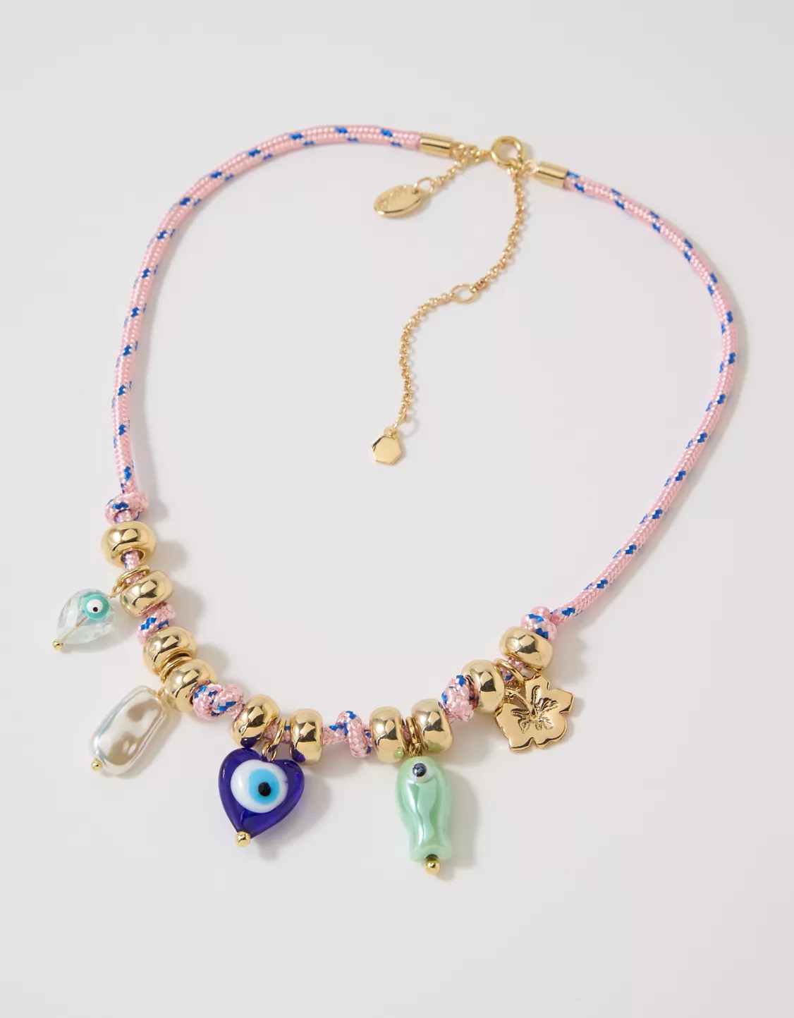 Aerie Cord Charm Necklace | Aerie
