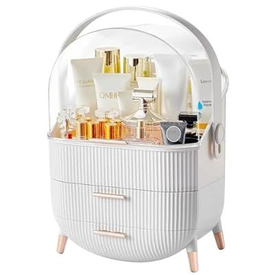 Bleutty Makeup Organizers and Storage with Makeup Brush Holder for Bathroom Vanity… | Amazon (US)