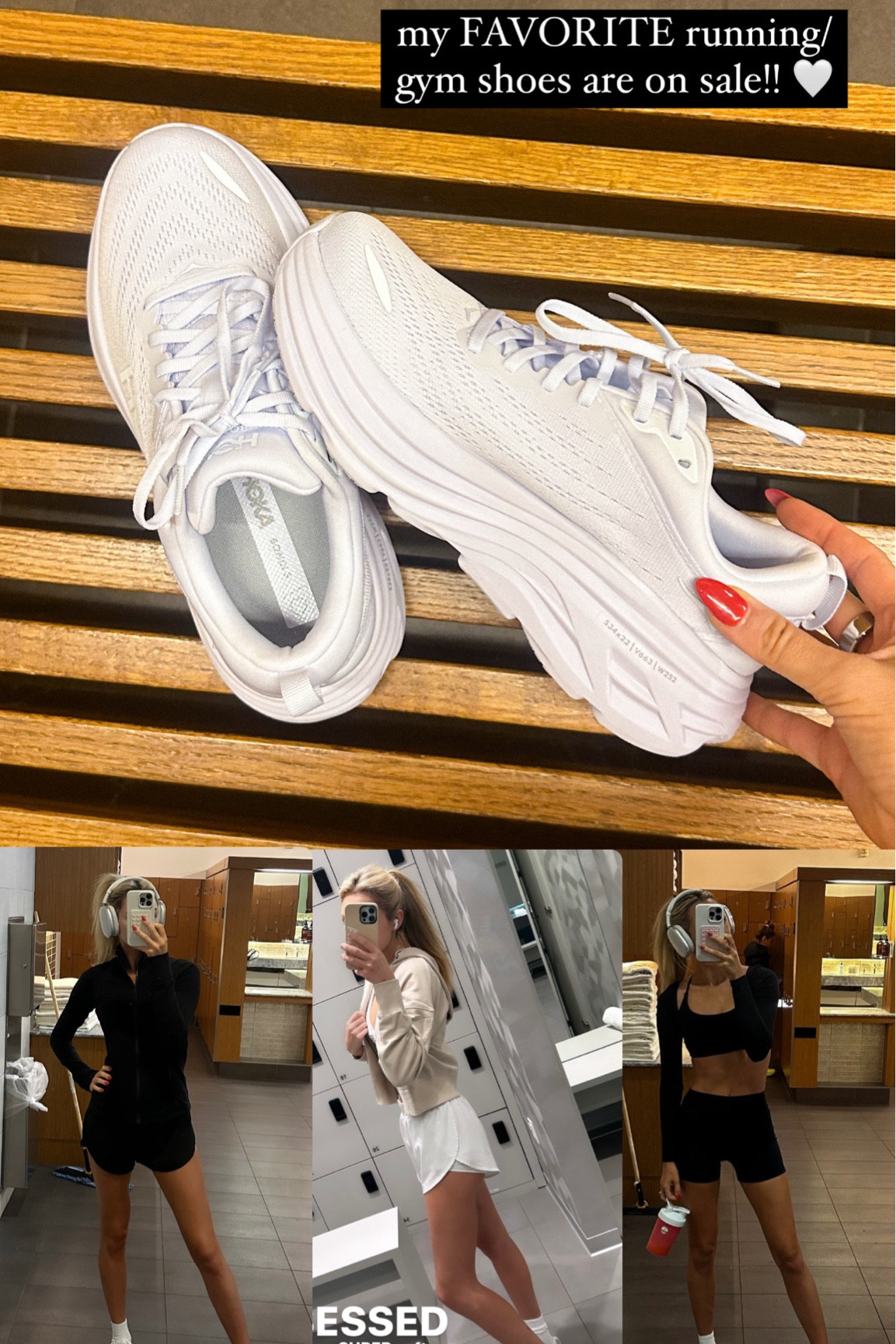 Obsessed with these Hokas!!! I wear them every day to run or lift! 🤍

#LTKActive #LTKCyberWeek