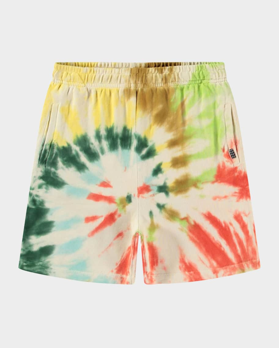 Boy's Amil Tie-Dye Shorts, Size 4-6 | Neiman Marcus