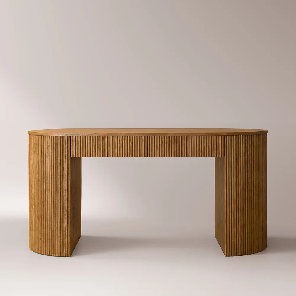 Rolf 61" Oval Desk | Hernest