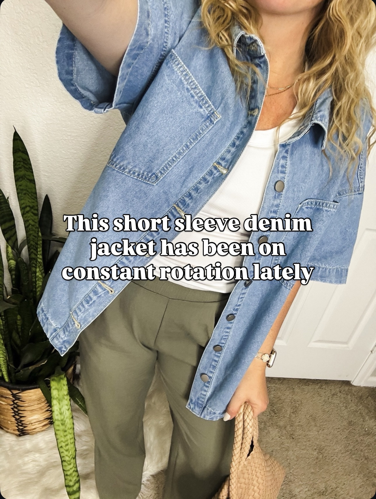 Fall outfit idea — white tank top with a built in bra, short sleeve denim jacket, olive green linen pants and sandals 






Amazon outfits, fall outfit inspo, outfit ideas, casual outfits amazon, amazon outfits every day, outfit ideas 2026, fall outfits, fall outfits Amazon, midsize fall outfit inspo, petite outfits for fall, Amazon fall fashion, casual fall style, trending fall fashion, September outfit ideas, Labor Day sale amazon

#LTKootd #LTKSaleAlert #LTKPetite