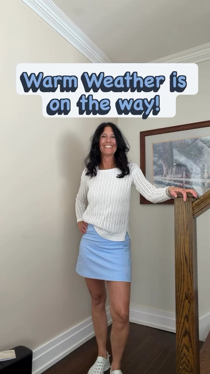 Warm Weather is on the way! This skort from Walmart is a great addition to your weekend rotation! Paired with an eyelet sweater. These Kane shoes are incredibly comfortable and give me a little height while slimming out my legs. They are a must! 

#LTKmomlife