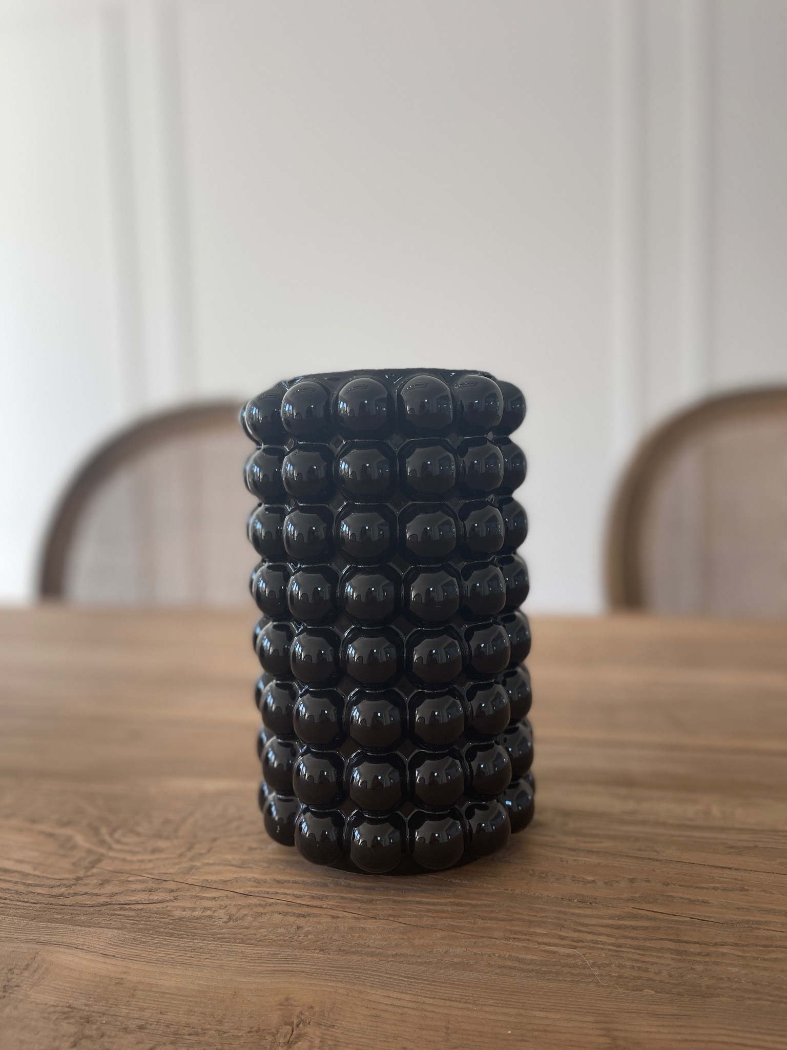 Amazon home decor
Bubble vase 
Black vase
Modern decor 
Modern home decor 
Mine is the “big” size in the listing 

#LTKhome #LTKsalealert #LTKunder50