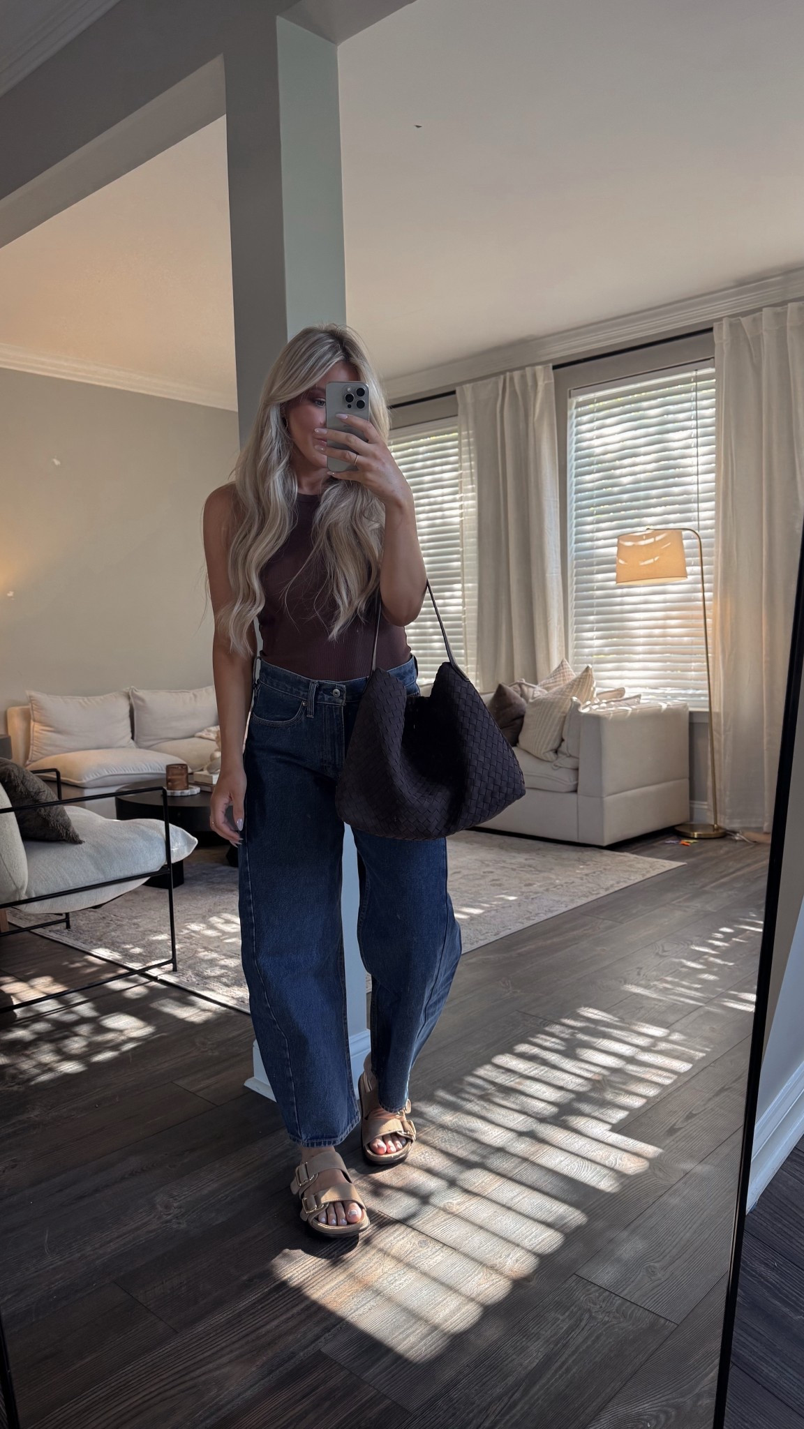 Saturday ootd- these jeans are the best 

#LTKStyleTip #LTKSeasonal #LTKFindsUnder100