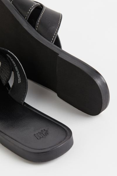 Leather Slides | H&M (US + CA)