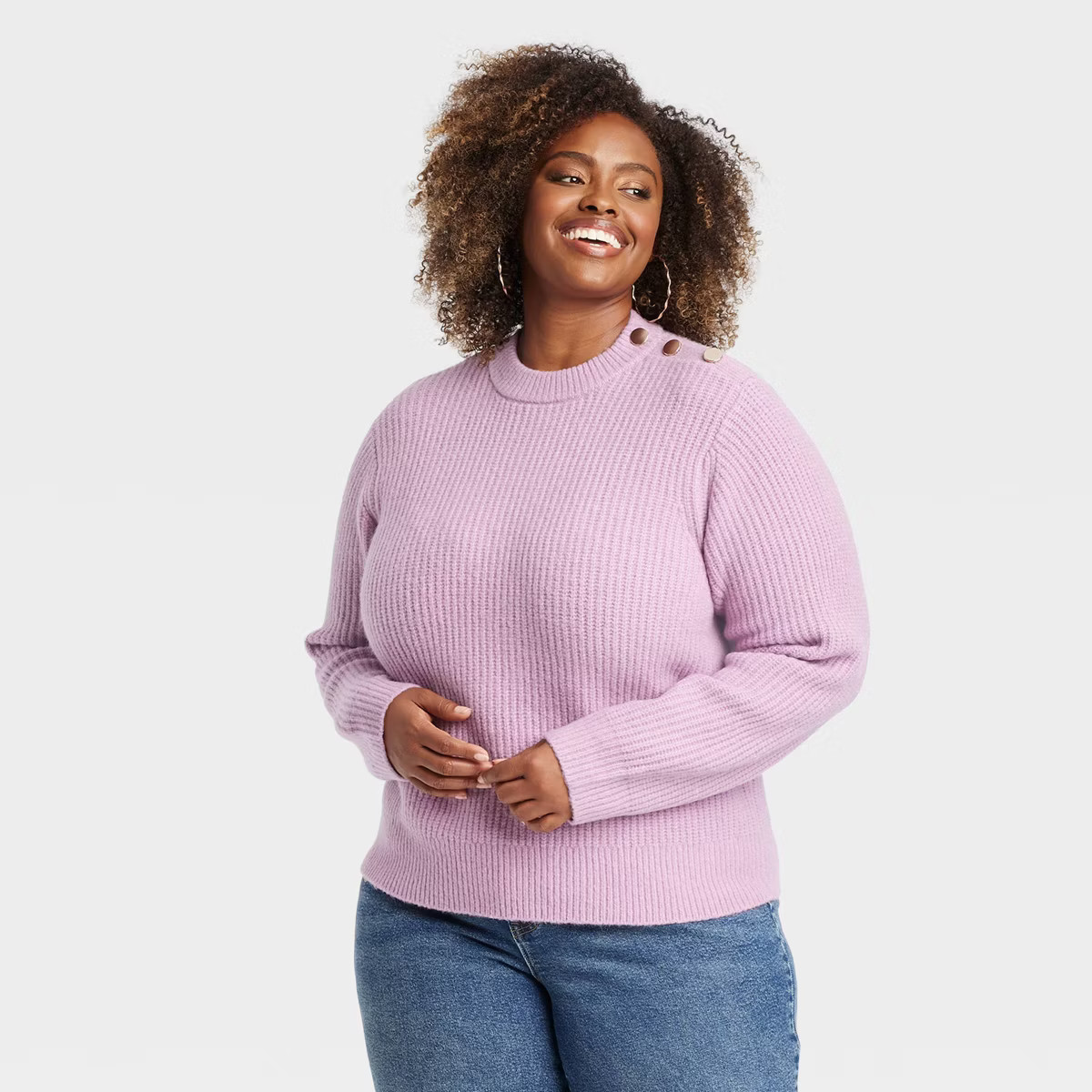 Women's Crewneck Pullover Sweater - Ava & Viv™ | Target