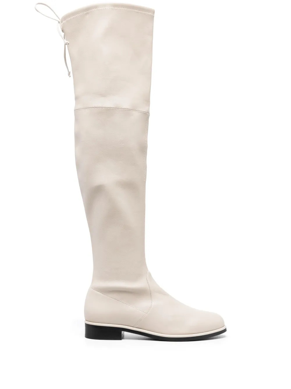 Stuart Weitzman Lowland Leather Boots - Farfetch | Farfetch Global