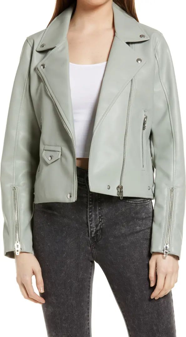 Faux Leather Moto Jacket | Nordstrom