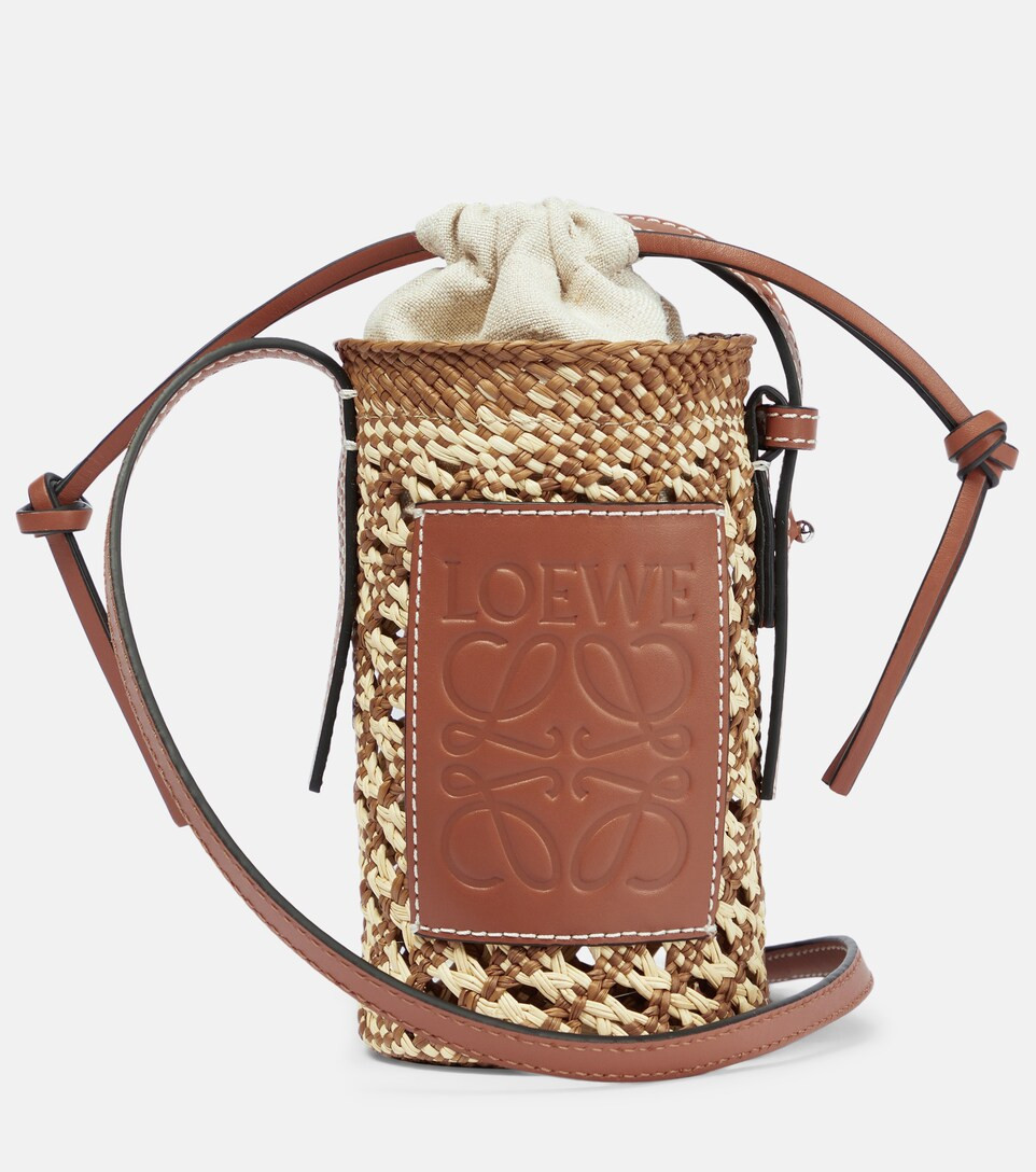 Paula's Ibiza raffia crossbody bag | Mytheresa (US/CA)