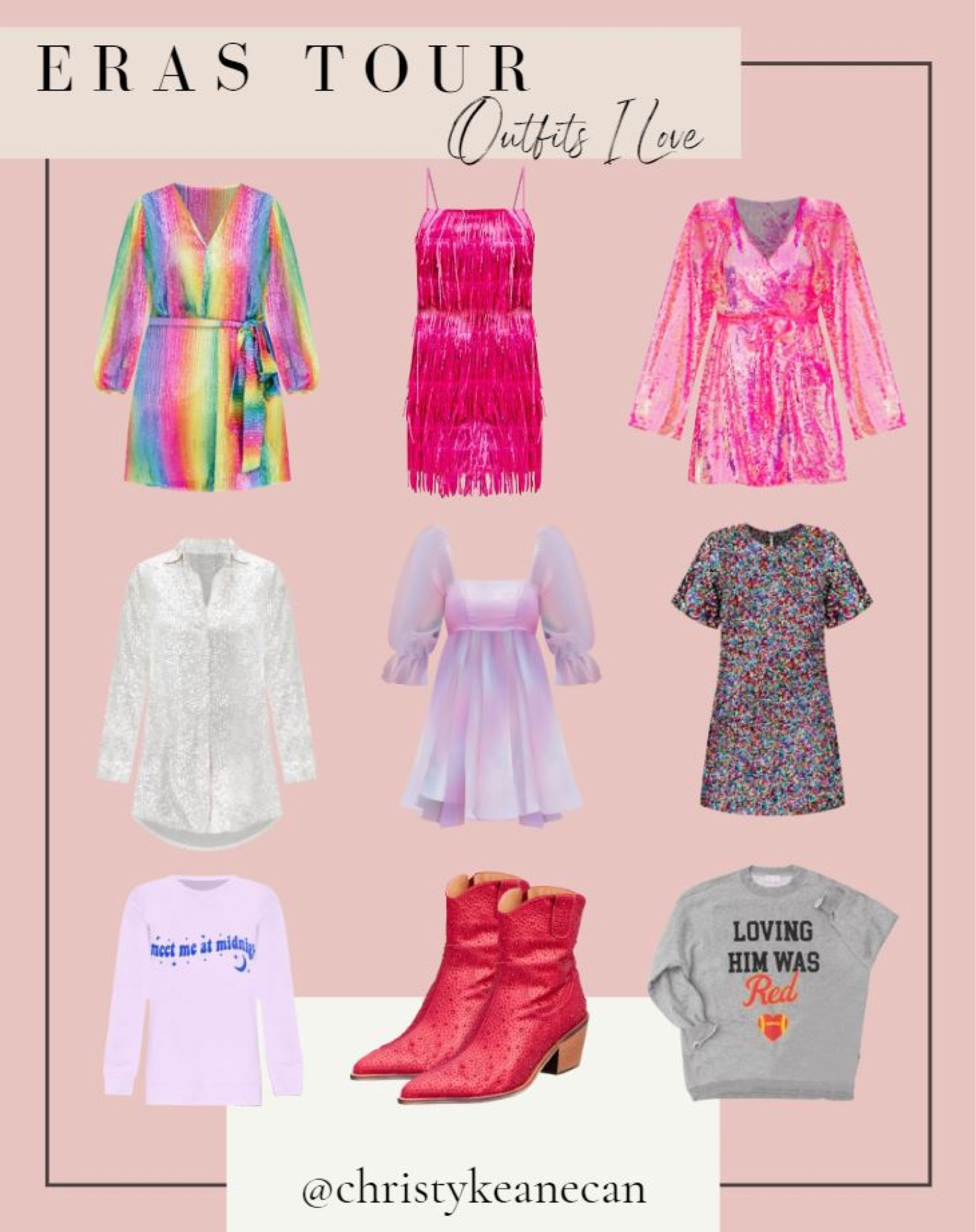 Whether you’re headed to the Eras tour movie, or you’re one of the lucky few who was able to snag concert tickets, here are some of my favorite pieces from Pink Lily for any Taylor Swift fan 
#taylorswift #erastour #lover #cruelsummer #lovinghimwasred #reputation 

#LTKstyletip #LTKfindsunder100