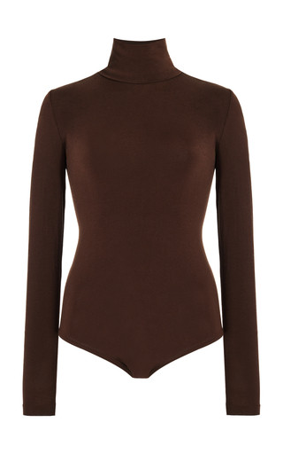 Colorado Turtleneck Jersey Thong Bodysuit | Moda Operandi (Global)