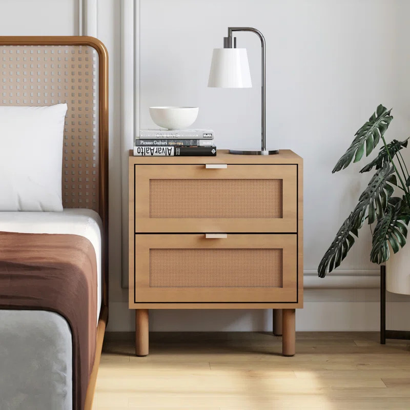 Orre Solid + Manufactured Wood Nightstand | Wayfair North America