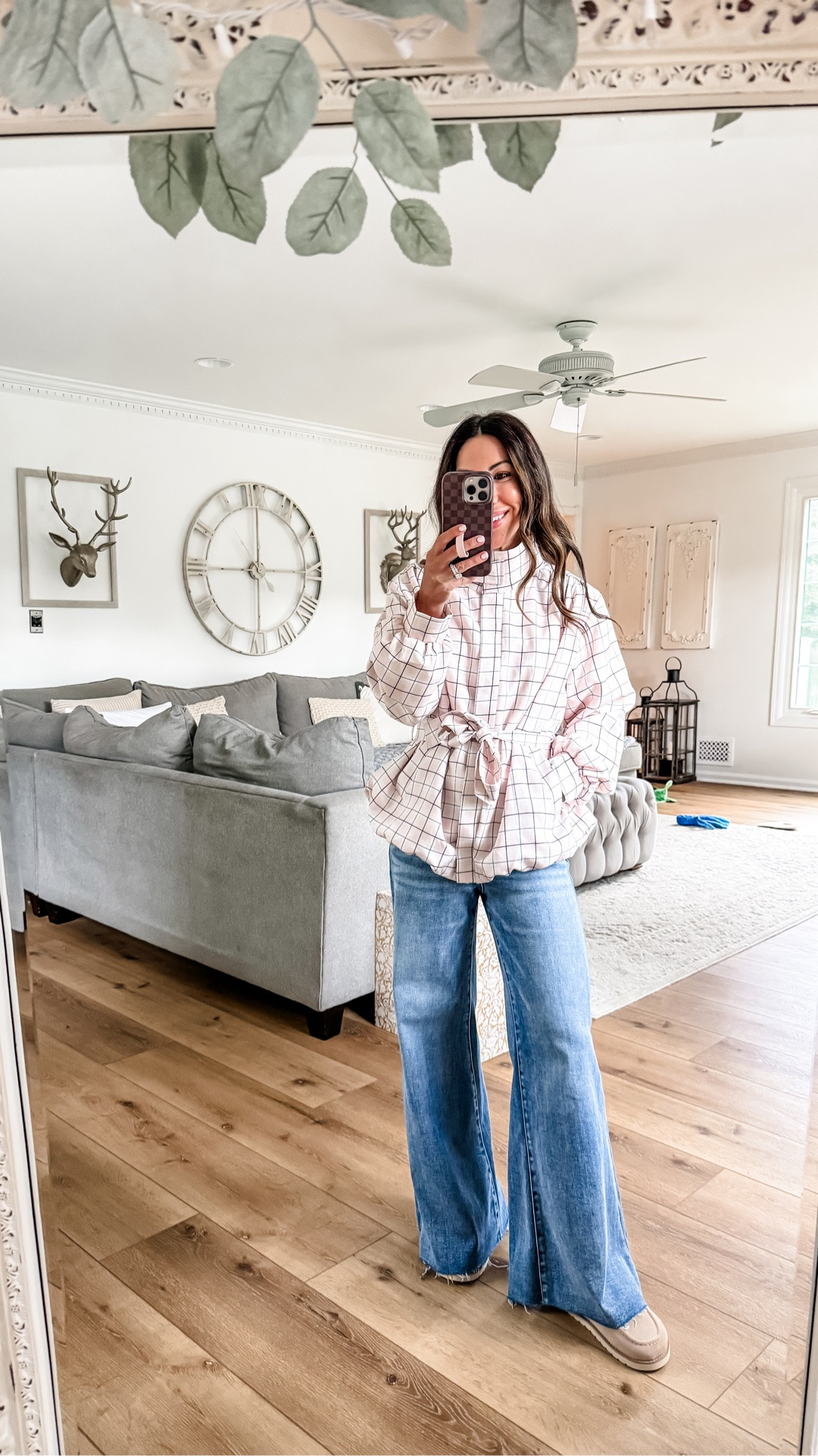 Jeans code FF20. Wide leg jeans 25. Jacket small. Amazon prime day
