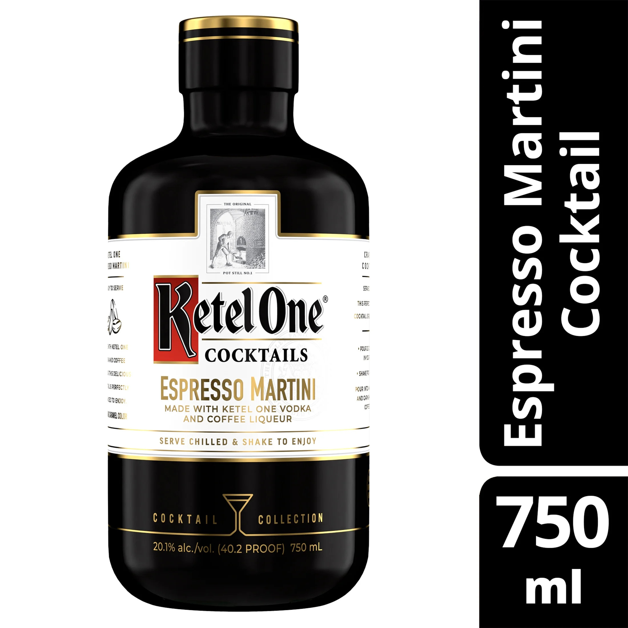 Ketel One Espresso Martini Cocktail (Made with Ketel One Vodka), 750 mL, 20% ABV | Walmart (US)