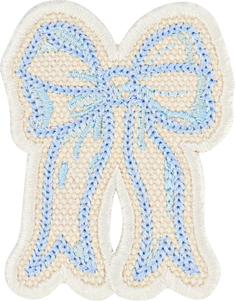 High Tea Blue Bow Patch | Stoney Clover Lane