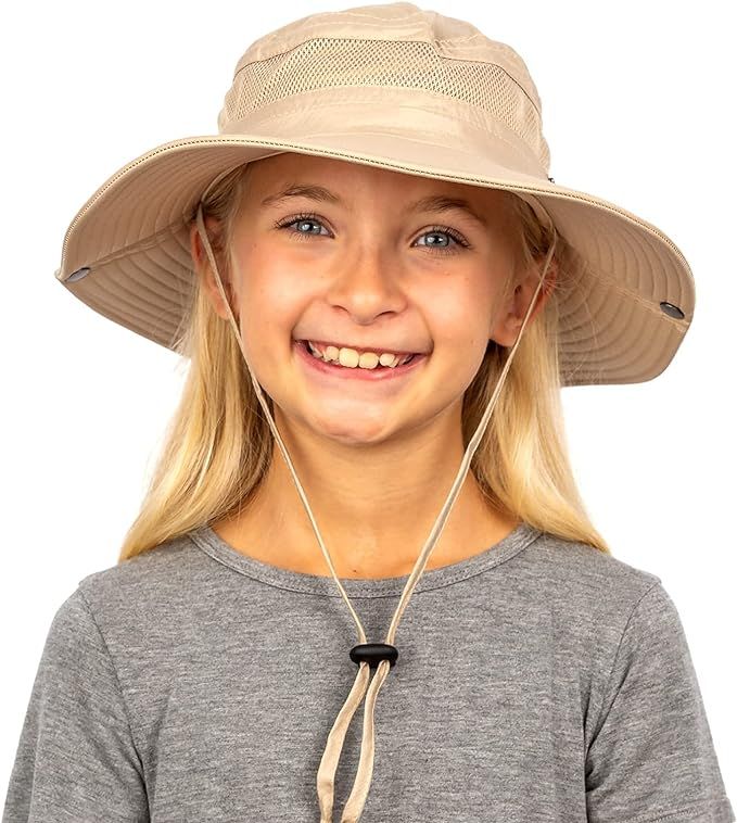 GearTOP UPF 50+ Kids Sun hat to Protect Against UV Sun Rays - Kids Bucket Hat and Sun Hats for Ki... | Amazon (US)