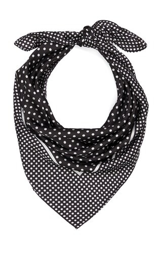 Isabella Scarf in Black | Revolve Clothing (Global)