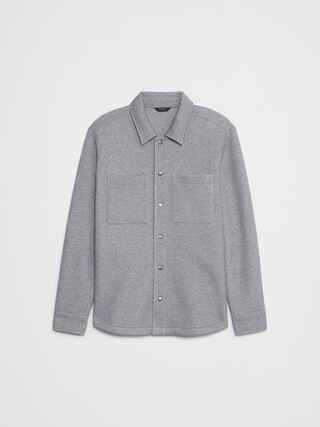 Soft Knit Sweatshirt Jacket | Banana Republic Factory