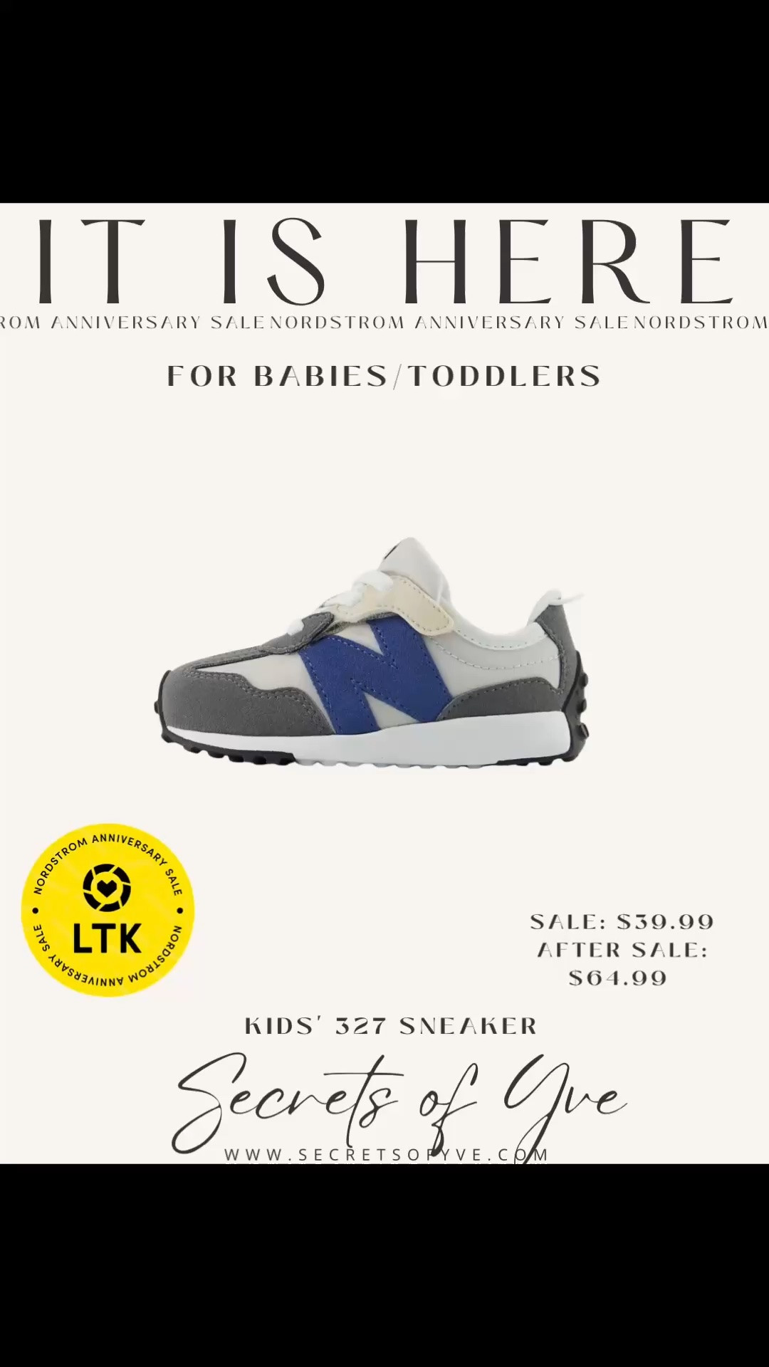 SecretsofYve:  Nordstrom Anniversary Sale picks for kiddos. NSALE
#Secretsofyve #ltkgiftguide
Always humbled & thankful to have you here.. New posts daily at 3pm & 4:15pm EST. 
CEO: PATESI Global & PATESIfoundation.org
@secretsofyve : where beautiful meets practical, comfy meets style, affordable meets glam with a splash of splurge every now and then. I do LOVE a good sale and combining codes! #ltksalealert #ltku #ltktravel #ltkvlog #ltkkids #ltkootd #ltkmomlife secretsofyve

#LTKSeasonal #LTKBaby #LTKActive