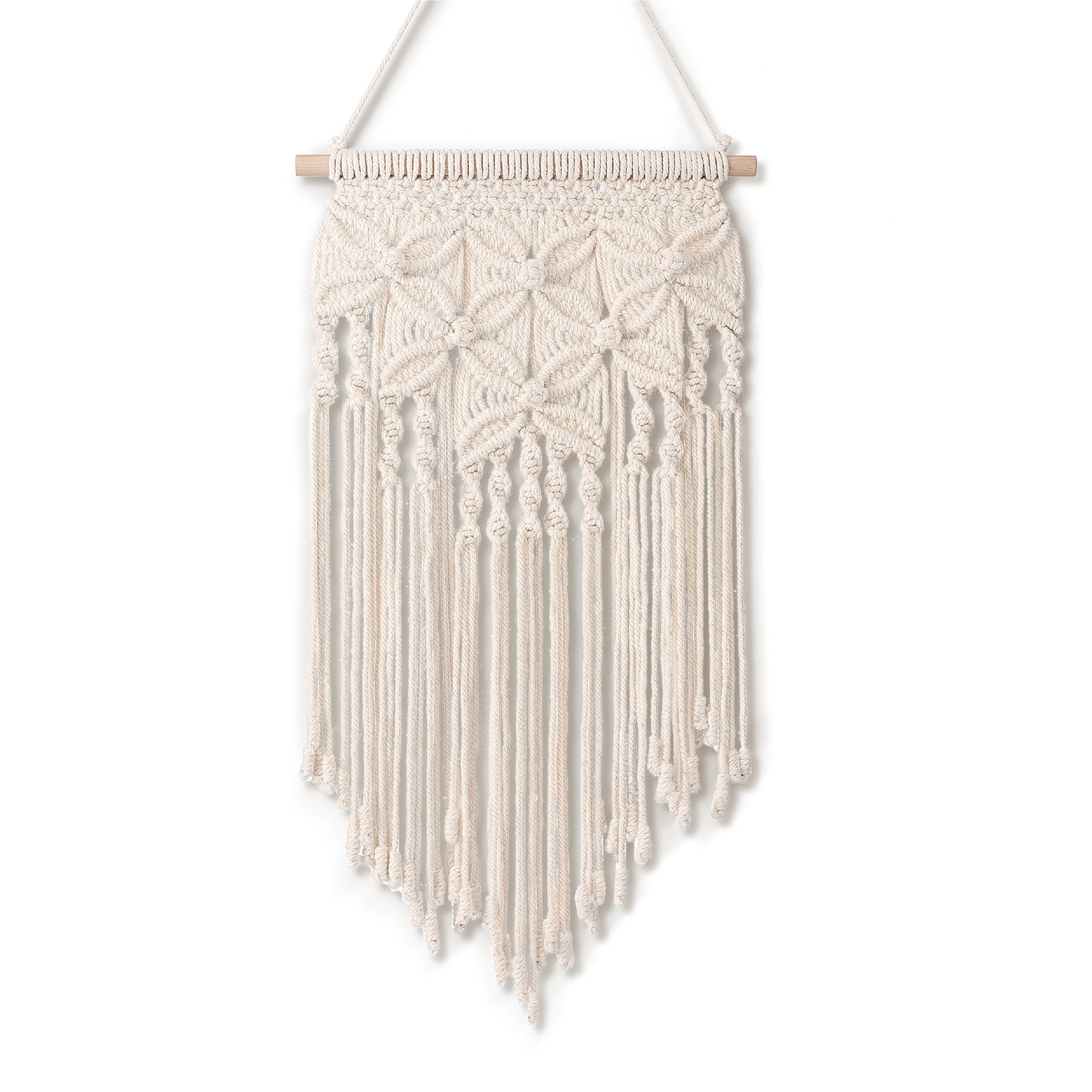 Macrame Knotting Cotton Wall Hanging | Wayfair North America