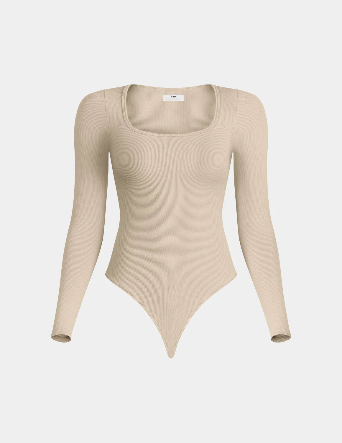 SculptRib™ Cotton Bodysuit - Fawn / XXXXL | Knix US