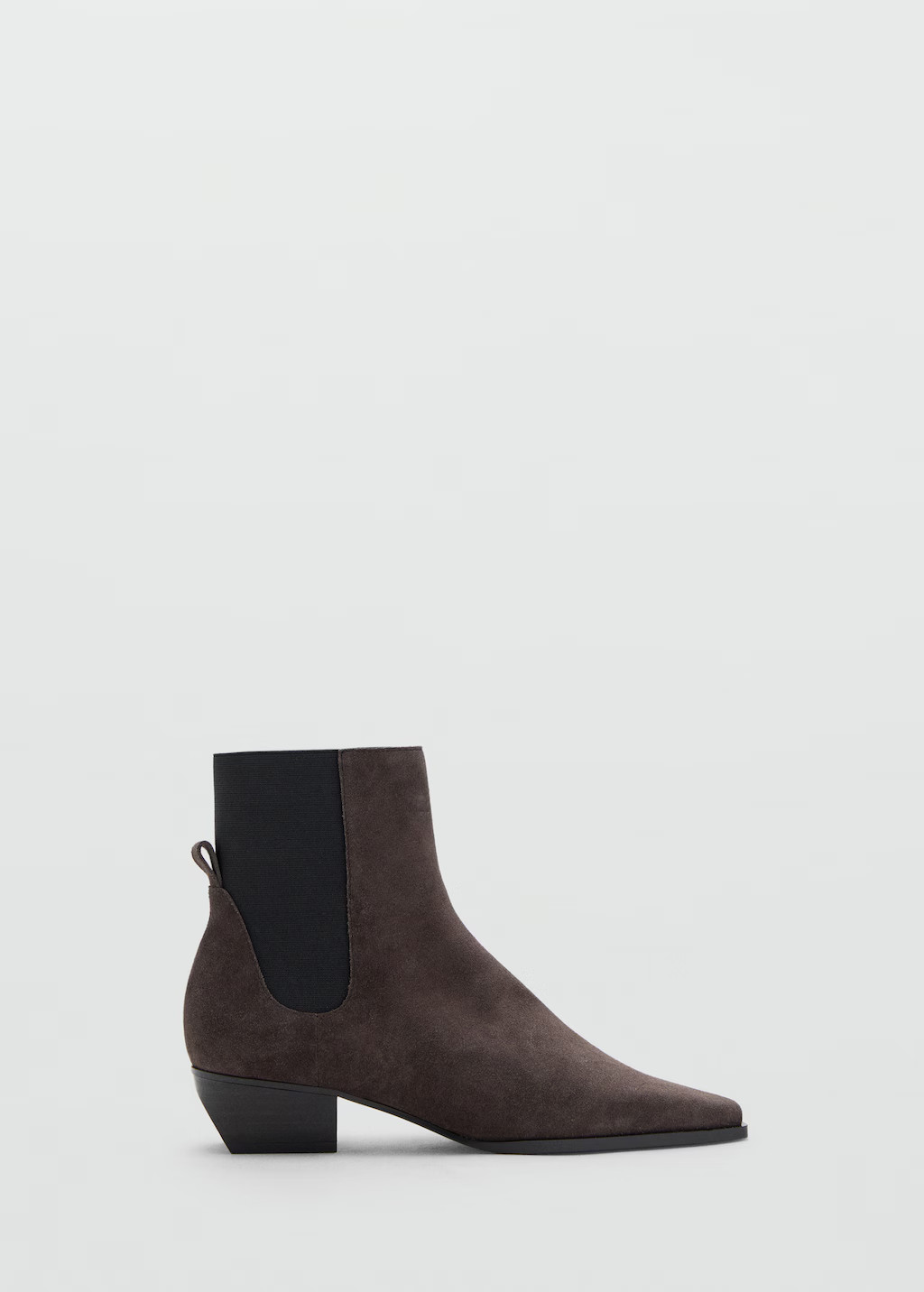 Heel suede ankle boot - Women | MANGO USA | Mango (US/MX/AU)