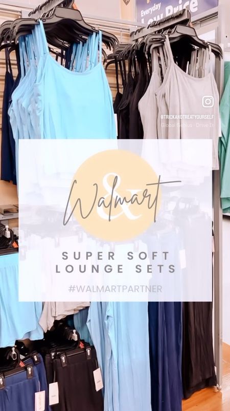 Walmart Ribbed Lounge Sets 🩵 @walmart @walmartfashion #walmartpartner #walmart #walmartfashion #iywyk #walmartspringstyle #walmartnew #walmartlounge #walmartsleep #walmartsets