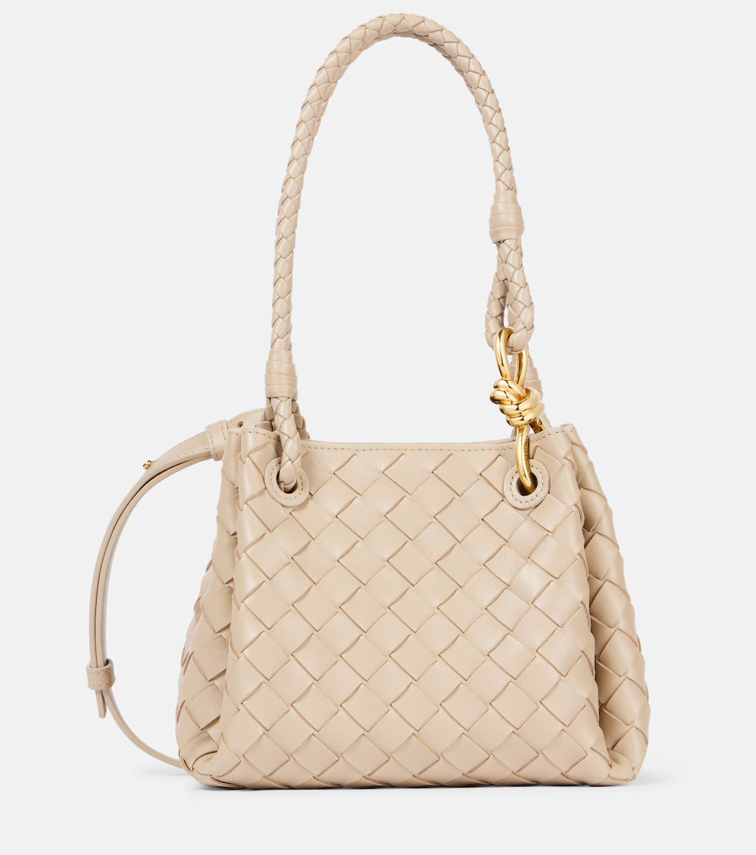 Parachute Small Intrecciato leather tote bag | Mytheresa (INTL)