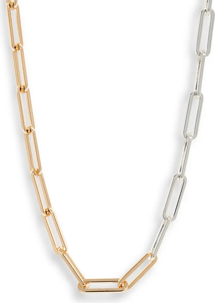 Andi Paperclip Link Necklace | Nordstrom