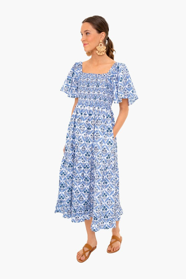Sky Trellis Lolita Long Dress | Tuckernuck (US)