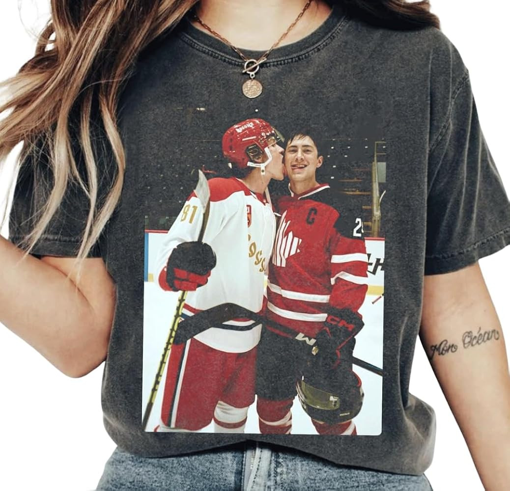 Connor Rozanov Shirt, Storrie Ilya T-Shirt, Heated Tee Multi | Amazon (US)