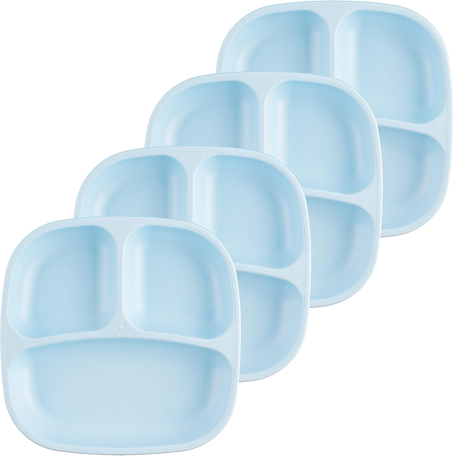 RE-PLAY Made in USA Deep Walled Divided Plates | Made from Eco Friendly Heavyweight Recycled Plas... | Amazon (US)