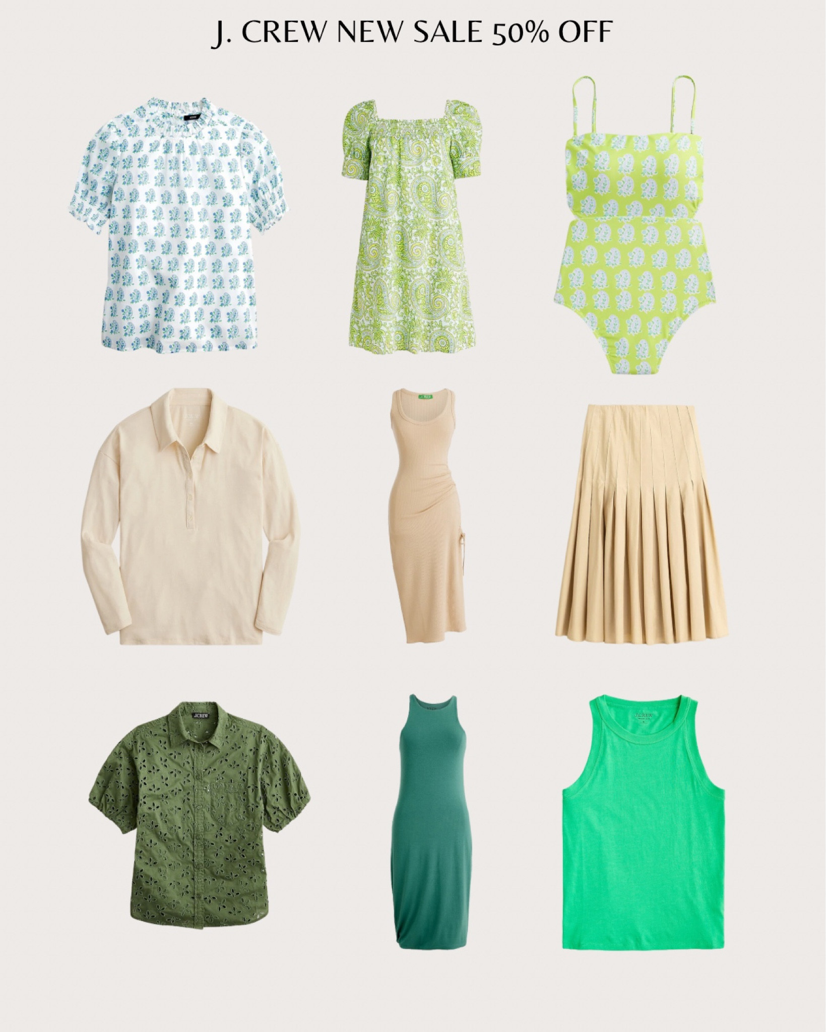 J. Crew NEW SALE 

#LTKunder100 #LTKunder50 #LTKsalealert