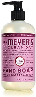 Mrs. Meyer's Hand Soap, Made with Essential Oils, Biodegradable Formula, Peony, 12.5 fl. oz | Amazon (US)