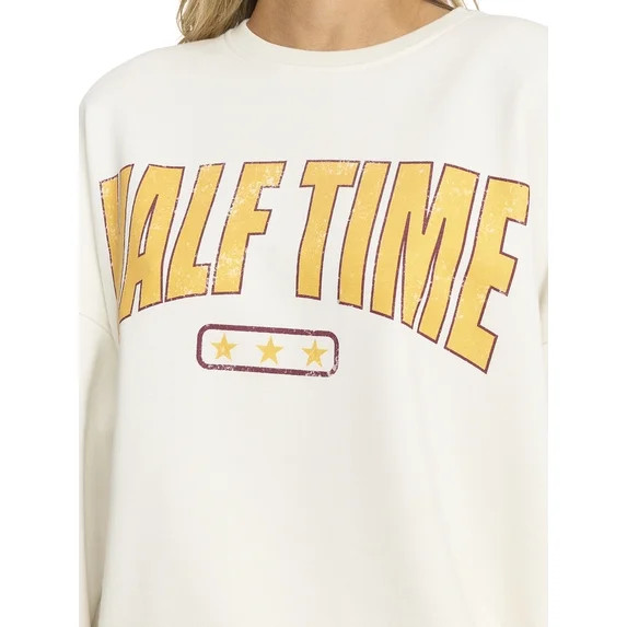 Mills by Millie Bobby Brown Women's Graphic Crewneck Sweatshirt, Sizes XXS-XXXL | Walmart (US)