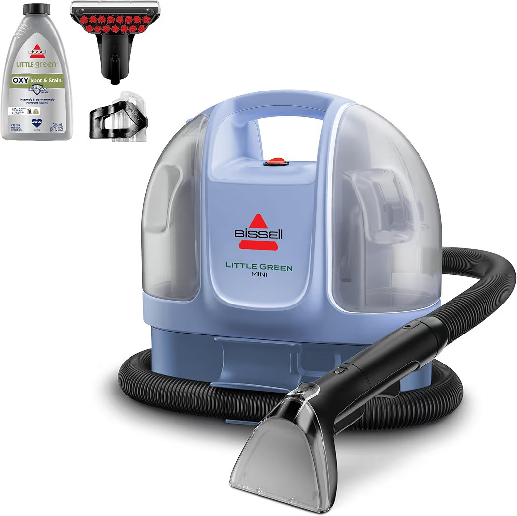 BISSELL Little Green Mini Portable Carpet and Upholstery Deep Cleaner, Car/Auto Detailer, with Hy... | Amazon (US)