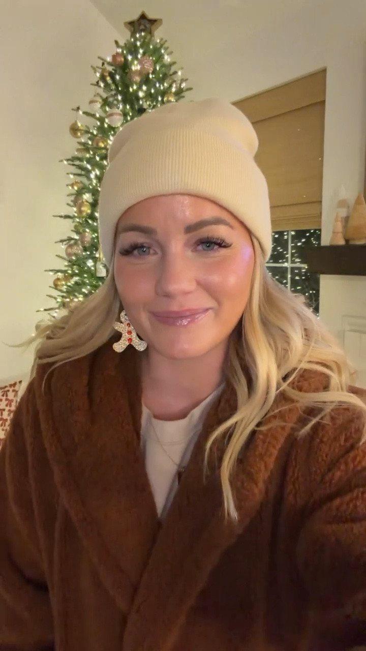 This fuzzy fleece coat is like wearing a cozy blanket! The hood adds extra warmth and the pockets actually fit my phone and keys. Long enough to keep me completely warm but still looks cute. I throw it over everything from pajamas for school drop off to jeans for running errands. The faux fur is so soft and luxurious! 

 #FuzzyCoat #WinterCoat #LTKSeasonal #CozyStyle #FleeceJacket #LTKFindsUnder100 #LTKdayinmylife #LTKgrwm